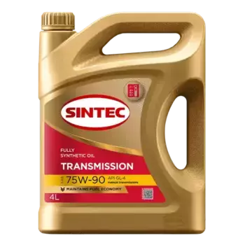Трансмиссионное масло SINTEC 963362 75W-90 синтетическое 4 л