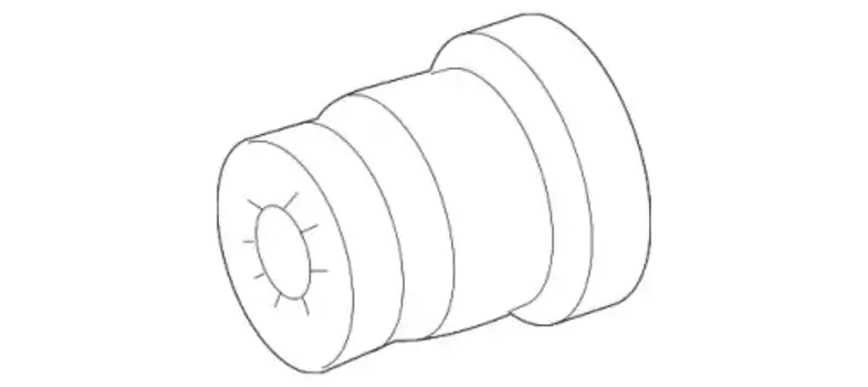 TRANSV. CTRL. ARM BEARING 167 333 12 00