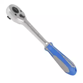 трещотка! 1/2'', 262 мм, 32 зубца, флажковая с кнопкой\ 4771-10GR KING TONY