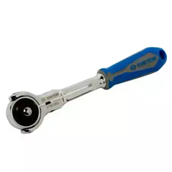 трещотка! 1/4'', 150 мм, 72 зубца, дисковый механизм, поворотная голова с кнопкой\ 2752-06G KING TONY