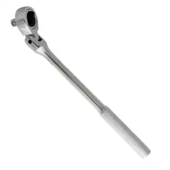 трещотка! 3/8', 250 мм, 32 зубца, дисковый механизм, шарнирная\ 3734-10F KING TONY