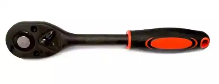 трещотка! реверсивная ударная с резиновой ручкой 1/2''(24 зуб.)\ FK-80242MPB FORCEKRAFT