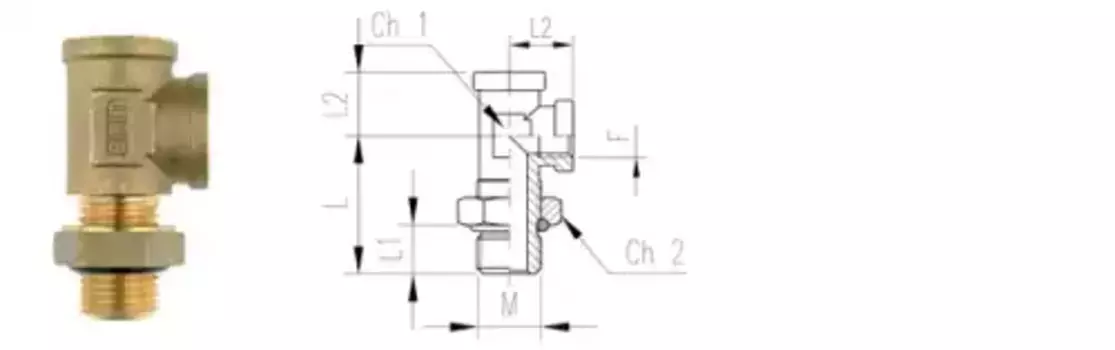тройник пневмосистемы SIRIT 272031215