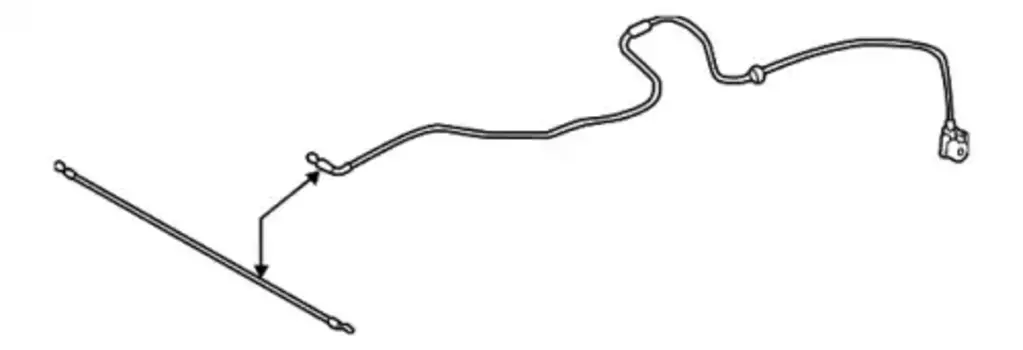 трос капота!\ Land Rover Discovery Sport/Range Rover Evoque 12-18 LR051451