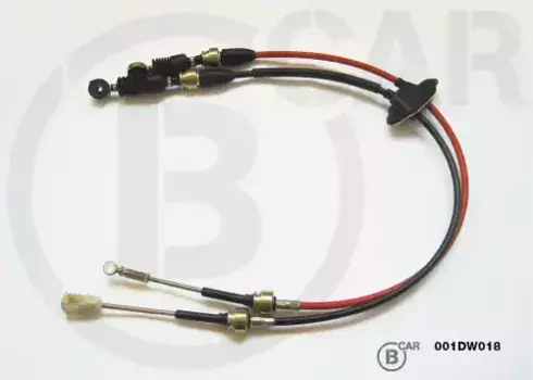 Трос коробки переключения передач (КПП) B CAR 001DW018