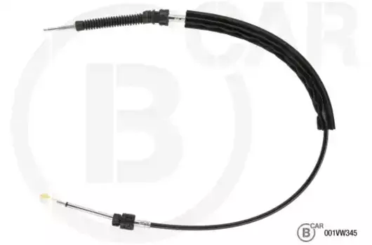 Трос коробки переключения передач (КПП) B CAR 001VW345