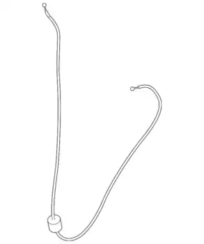 ТРОС ОТКРЫВАНИЯ СДВИЖНОЙ ДВЕРИ МБ СПРИНТЕР 515 906 760 01 00 MB