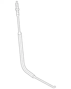 трос открывания двери!\ Audi A8 D4/4H 11-14 4H0837099B VAG