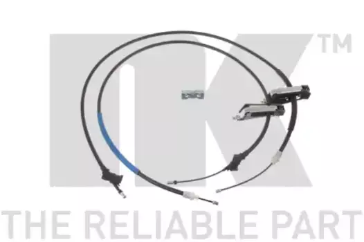 трос ручника! L=1483/1320 drum\ Ford Focus 1.4/1.6/1.8Di/TDCi 98-04