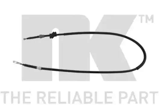 трос ручника левый!\Audi 80 Coupe <91disc