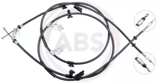 Трос ручного тормоза A.B.S. K17261