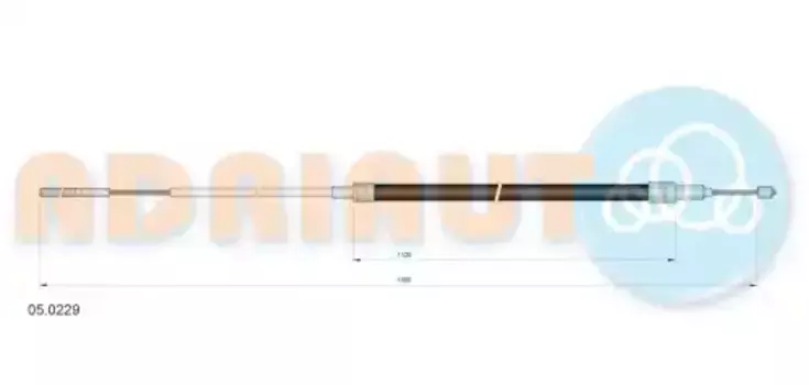 Трос ручного тормоза ADRIAUTO 05.0229