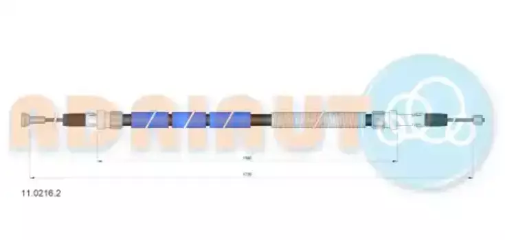 Трос ручного тормоза ADRIAUTO 11.0216.2