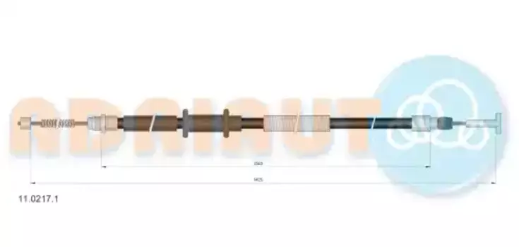 Трос ручного тормоза ADRIAUTO 11.0217.1