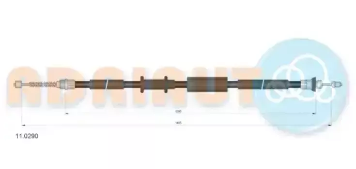Трос ручного тормоза ADRIAUTO 11.0290