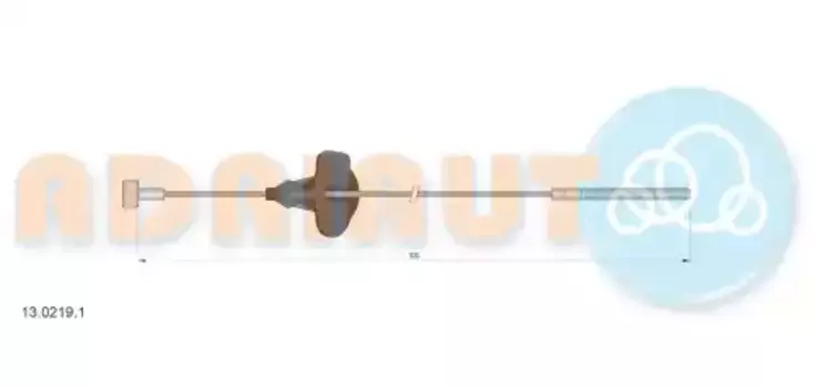 Трос ручного тормоза ADRIAUTO 13.0219.1