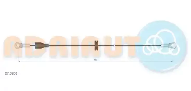 Трос ручного тормоза ADRIAUTO 27.0208