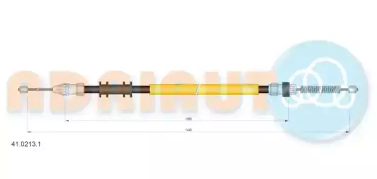 Трос ручного тормоза ADRIAUTO 41.0213.1