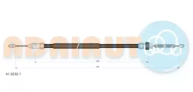 Трос ручного тормоза ADRIAUTO 41.0232.1