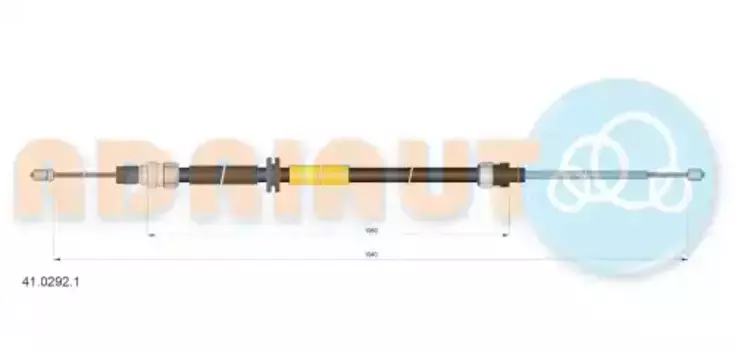 Трос ручного тормоза ADRIAUTO 41.0292.1