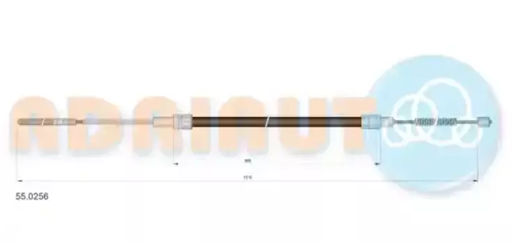 Трос ручного тормоза ADRIAUTO 55.0256