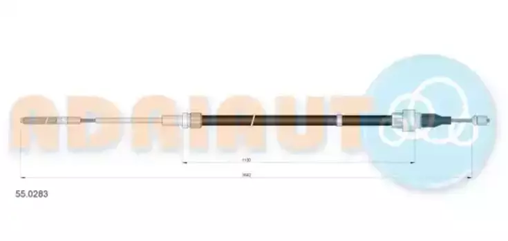 Трос ручного тормоза ADRIAUTO 55.0283