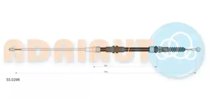 Трос ручного тормоза ADRIAUTO 55.0296
