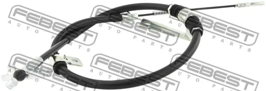 Трос ручного тормоза FEBEST 14100-KYR05RH