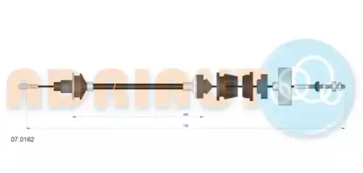 Трос сцепления ADRIAUTO 07.0162