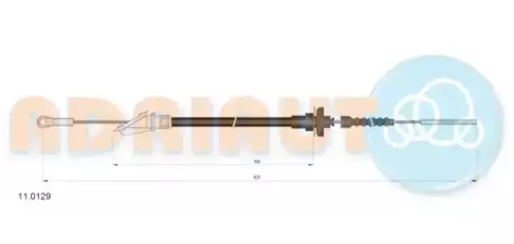 Трос сцепления ADRIAUTO 11.0129