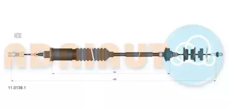Трос сцепления ADRIAUTO 11.0139.1