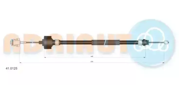 Трос сцепления ADRIAUTO 41.0125