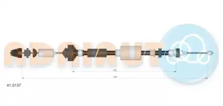 Трос сцепления ADRIAUTO 41.0137