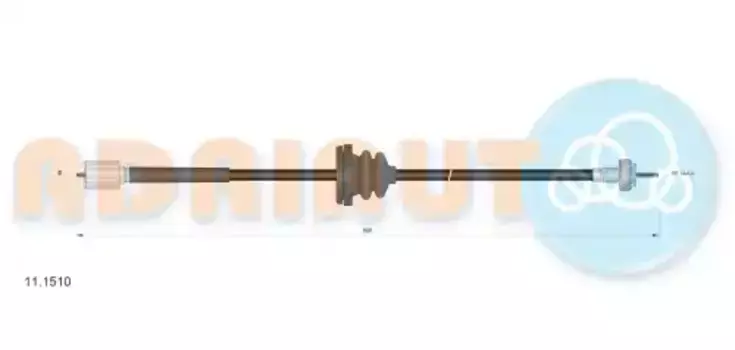 трос спидометра!\ Fiat Panda all 80> 11.1510 ADRIAUTO