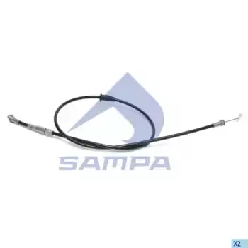 трос замка капота! L=1430mm\MAN TGA 028.013 SAMPA
