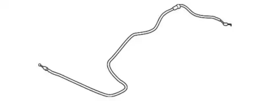 тросик защелки капота 81190S8000 MOBIS