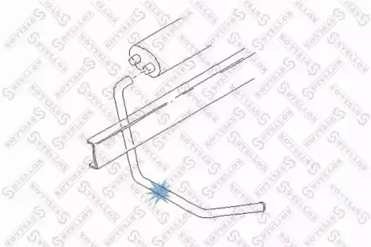 труба глушителя ! \MAN 82-03574-SX STELLOX