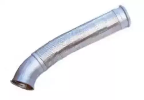 труба глушителя !(нерж) E-line (упрощ. версия) L=668 передняя с гофрой\DAF XF95/XF105/CF85 66652 SOYLU