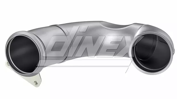 труба глушителя! передняя \SCANIA