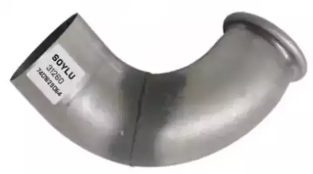 труба глушителя! промежут. после резонат. 1-изг.\RVI MAGNUM Euro III DXi 11, 370-450 31260 SOYLU