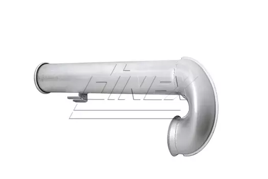 труба глушителя выхлопная !1-изг \DAF XF95