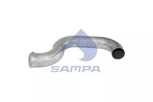 труба глушителя выхлопная! 3-изг\ Volvo FH12/16 FM7/10/12 031.380 SAMPA