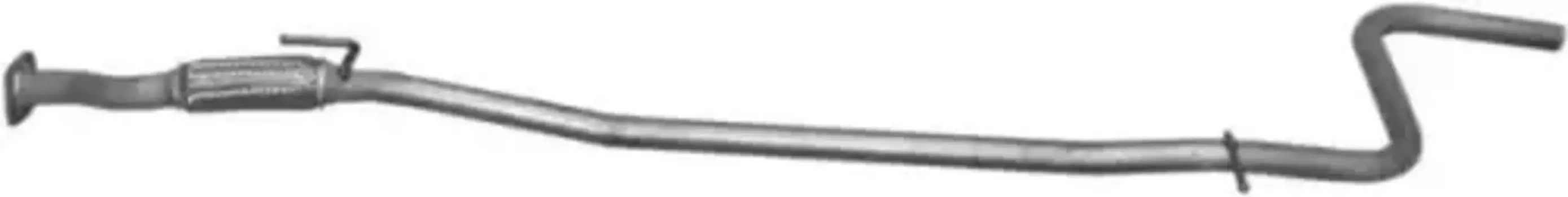 труба приёмная! с гофрой\ Fiat Albea 1.4 96> 07.288AL POLMOSTROW