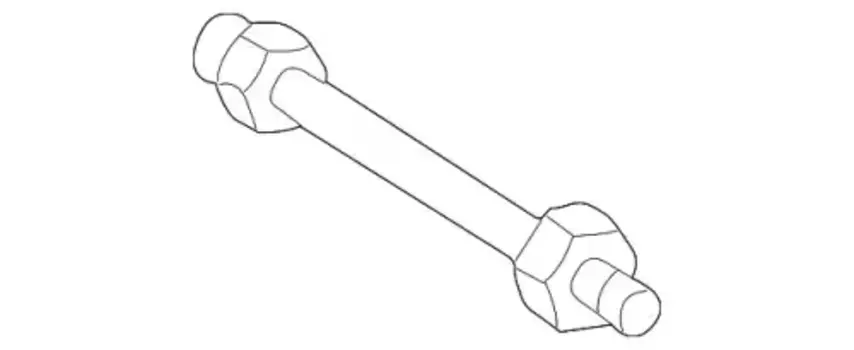 трубка тормозная !L180 \Omn MB 207-310 123 420 50 28