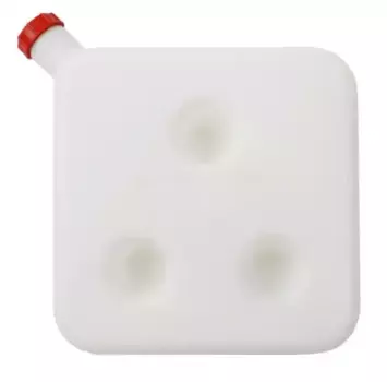 ТТ-БА-10 Бачок топливный ПЖД 10л. (белый) 53205-1015262 ТЕХНО-ТРЕЙД