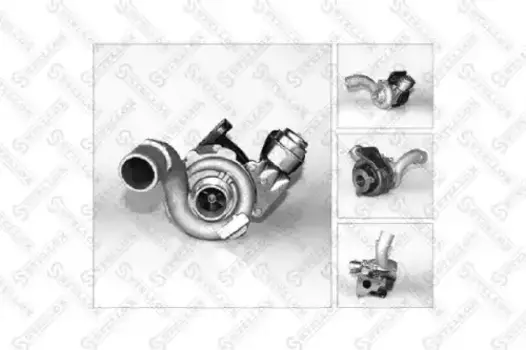 турбокомпрессор!\ Renault Megane/Espace/LagunaII, Volvo V40 10> 10-80322-SX STELLOX