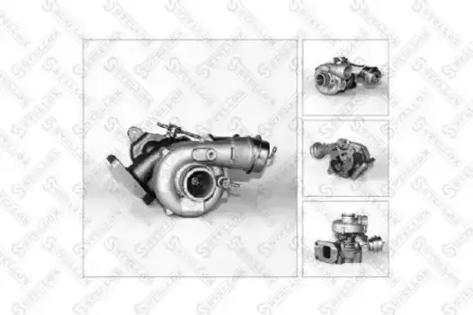 турбокомпрессор!\ VW T4 2.5 TDi 95-03 10-80307-SX STELLOX