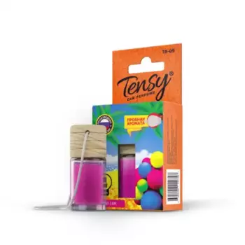 Ароматизатор автомобильный бабл гам TENSY TB-09 жидкостный