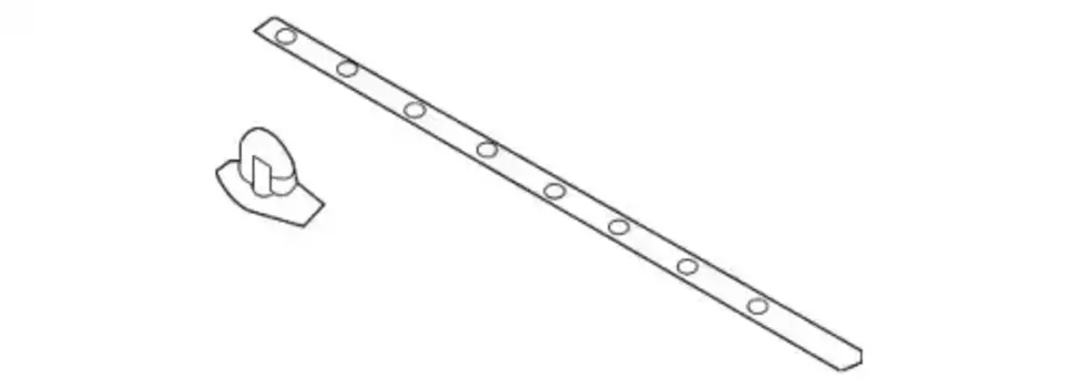 УПЛОТНИТЕЛЬ КАПОТА 864352W000 MOBIS