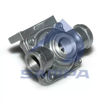 ускорительный клапан !кран быстрого расторм \Omn MB/BPW/Iveco 095.013 SAMPA